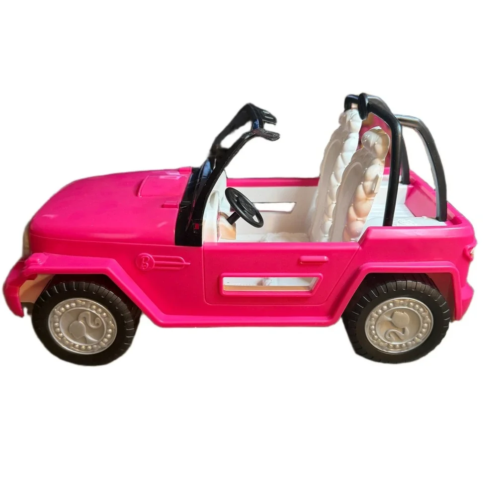 Mattel Barbie Pink Off-Road Beach Cruiser 2-Seater Doll Vehicle Toy Car 2012